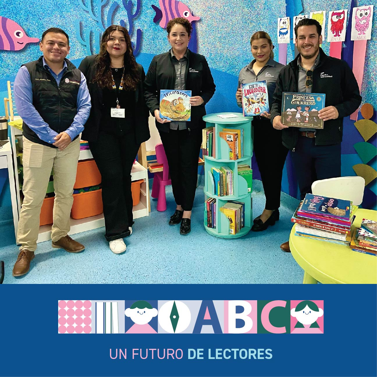 Pacífico Universidad | Día del niño | Programa: "Un futuro de lectores."